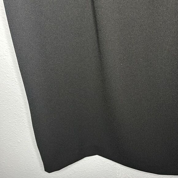 NWT NEW Karen Scott Black Mid Knee Length Sleeveless Career Dress Size 10 - Picture 5 of 11